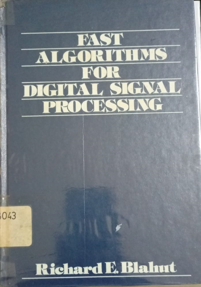 Fast Algorithms For Digital Signal Processing