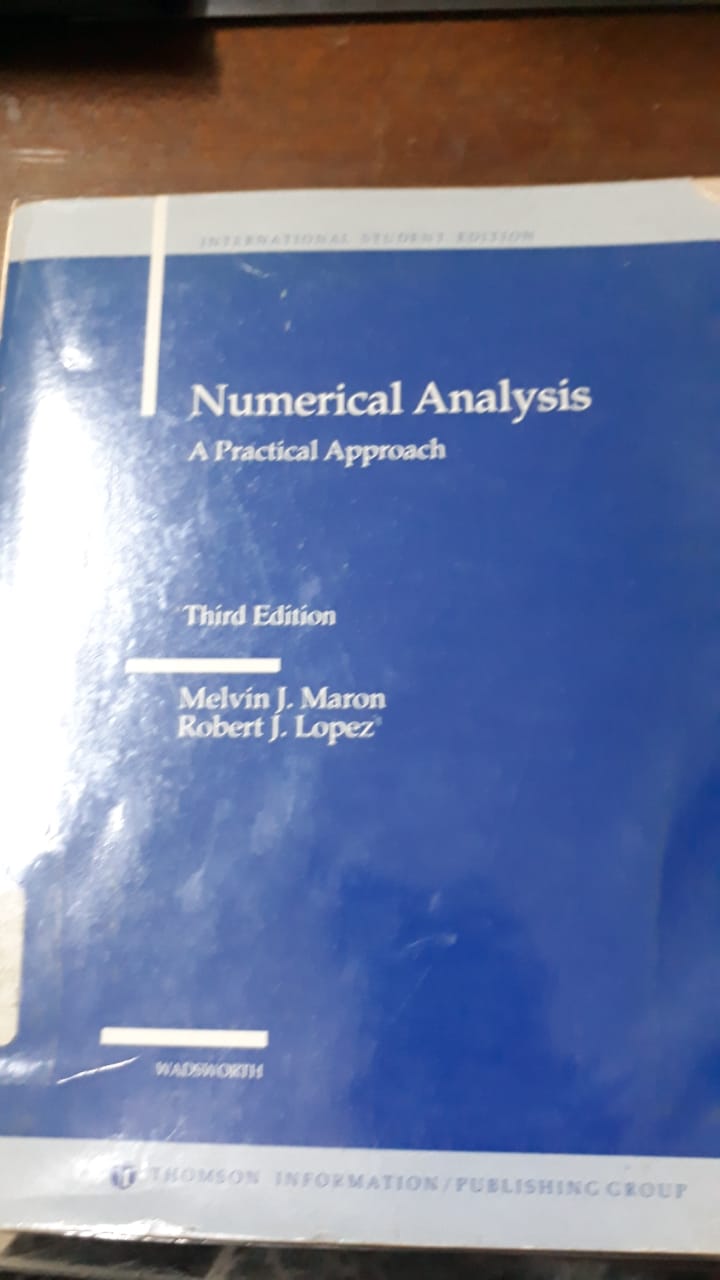 Numerical Analysis A Practical Approach