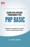 Semua Bisa Menjadi Programmer Web Php Basic