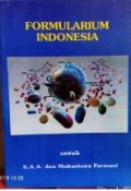 Formularium Indonesia untuk S.A.A. dan Mahasiswa Farmasi