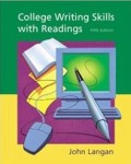 College Writing Skills With Readings