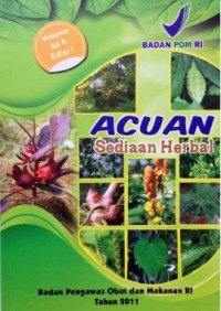 Acuan Sediaan Herbal