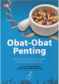 Obat-obat Penting : khasiat, penggunaan, dan efek-efek sampingnya