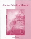 Student Solutions Manuals : Chemistry Seventh Edition by Raymond Chang