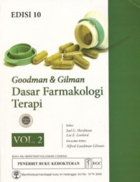 Goodman & Gilman Dasar Farmakologi Terapi