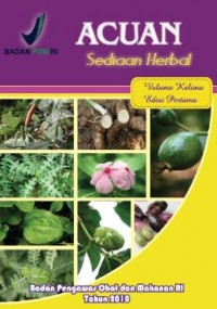 Acuan Sediaan Herbal