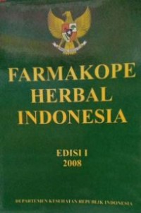 Farmakope Herbal Indonesia