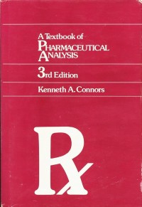 A Textbook Of Pharmaceutical Analysis