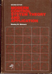 Modern Control System Theory And Application