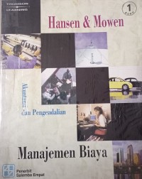 Manajemen Biaya : Akuntansi dan Pengendalian