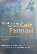 Karakterisasi Sediaan Cair Farmasi