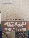 Aplikasi Selulosa Sebagai Filler Pada Komposit Beton