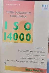 ISO 14000: Sistem Manajemen Lingkungan