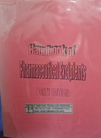 Handbook Of Pharmaceutical Excipients ed 4