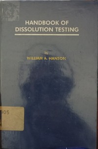 Handbook Of Dissolution