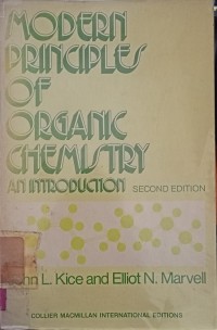 Modern Principles Of Organic Chemistry : an Introduction