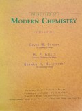 Principles Of Modern Chemistry