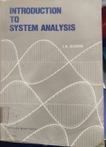 Introduction To System Analysis