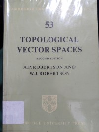 Topological Veetor Spaces