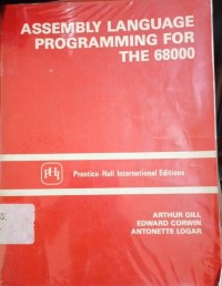 Assembly Language Programming For The 68000