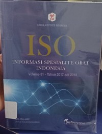 Image of ISO : Informasi Obat Spesialite Indonesia Volume 51
