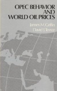 Opec Behavior And World Oil Prices