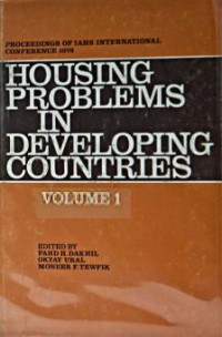 Housing Problems In Developing Countries Volume 1