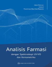 Analisis Farmasi Dengan Spektroskopi UV-VIS dan Kemometrika