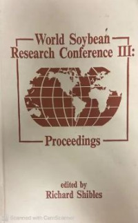 World Soybean Research Conference III : Proceedings