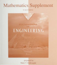 Mathematics Supplement To Accompany Foundation Of Engineering : Second Edition
