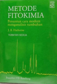 Metode Fitokimia : Penuntun Cara Modern Menganalisis Tumbuhan