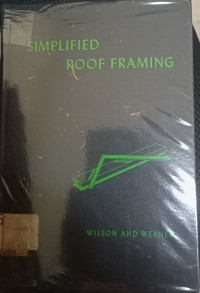 Simplified Roof Framing