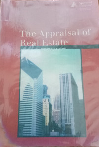The Appraisal Of Real Estate