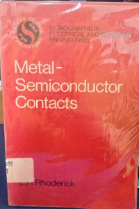 Metal-Semiconductor Contacts