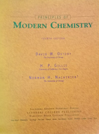 Principles Of Modern Chemistry : Fourth Edition
