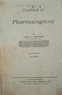 Textbook Of Pharmacognosy