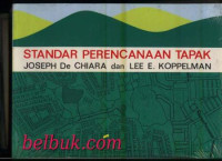 Standar Perencanaan Tapak