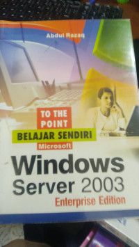 Belajar Sendiri Microsoft Windows Server 2003