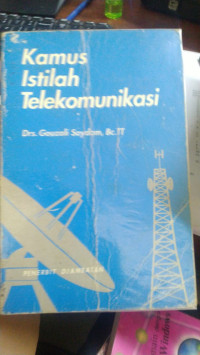 Kamus Istilah Telekomonikasi