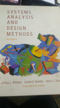 Systems Analysis And Design Methods 5th Edition