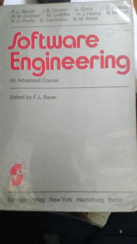 Software Engineering : an advenced course
