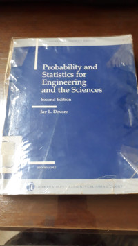 Probability and Statistics for Engineering and the Sciences : Second Edition