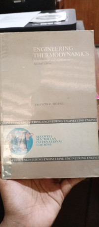 Engineering Thermodynamics Fundamentals and Applications