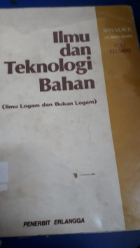 Ilmu dan Teknologi Bahan