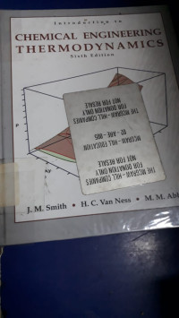 Chemical Engineering Thermodynamics