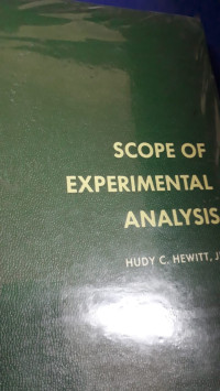 Scope Of Experimental Analysis