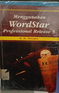 Menggunakan WordStar Professional Release 5