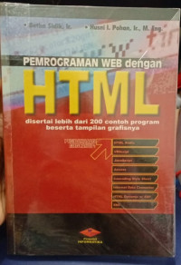 Pemrograman WEB dengan HTML
