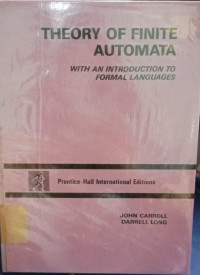 Theory Of Finite Automata With An Introduction To Formal Languages