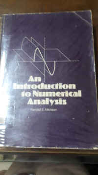 An Introduction to Numerical Analysis